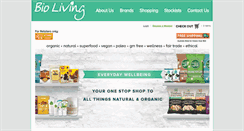Desktop Screenshot of bioliving.com.au